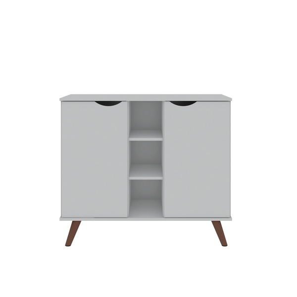 Manhattan Comfort Hampton 39.37 Buffet Stand, White 16PMC1